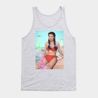 Abductions on the beach Tank Top